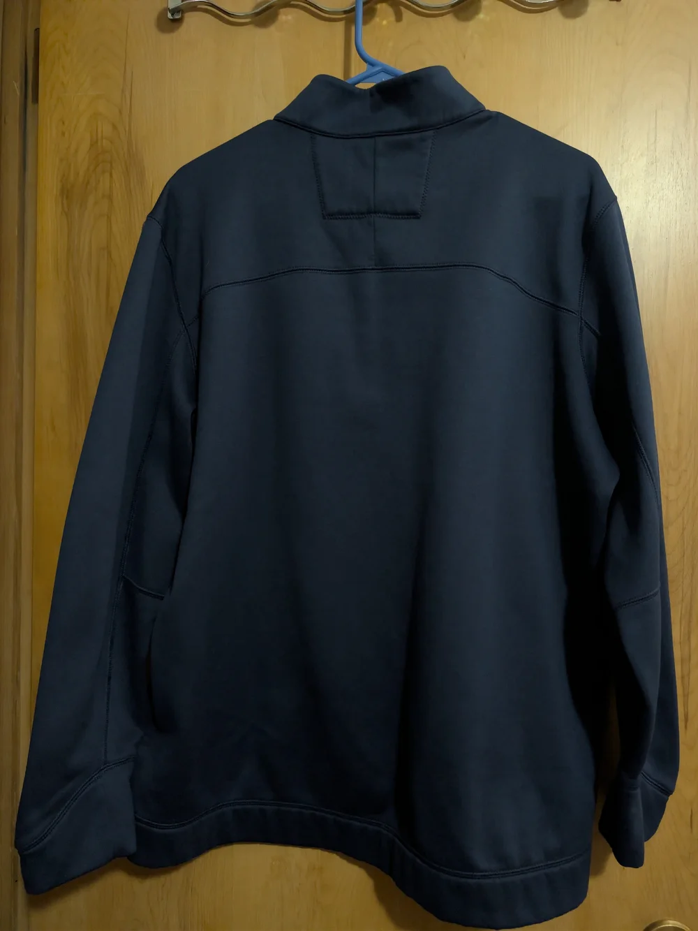 Nike Navy Blue Quarter-Zip Performance Pullover